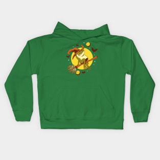 frog halloween Kids Hoodie